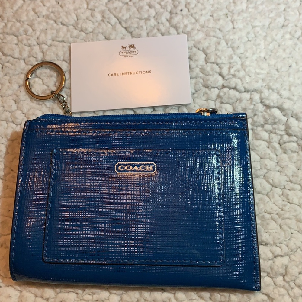 Coach key/card holder